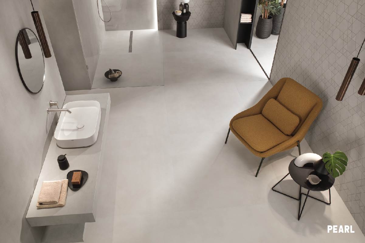 Boost Balance concrete look luxury tiles
