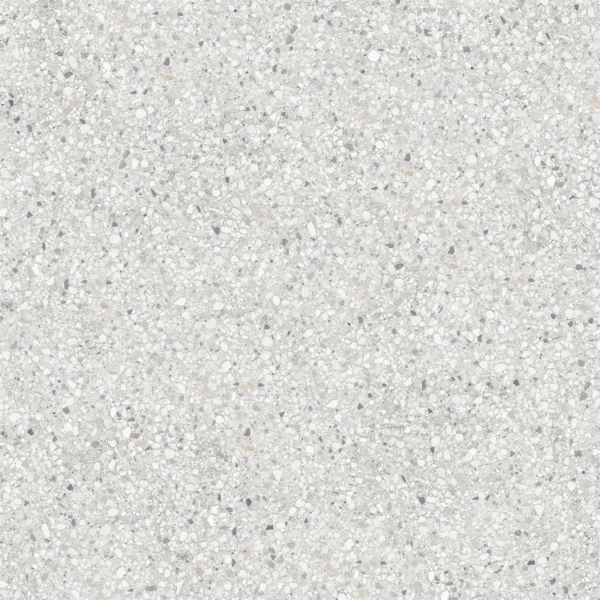 New Terrazzo White (5) Terrazzo Look Porcelain Tiles Small Chip