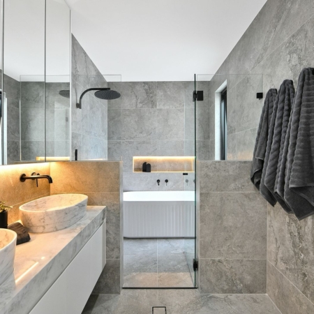 luxury stone bathroom tiles