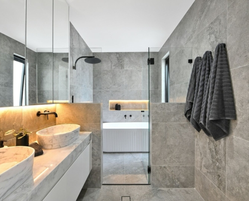 luxury stone bathroom tiles