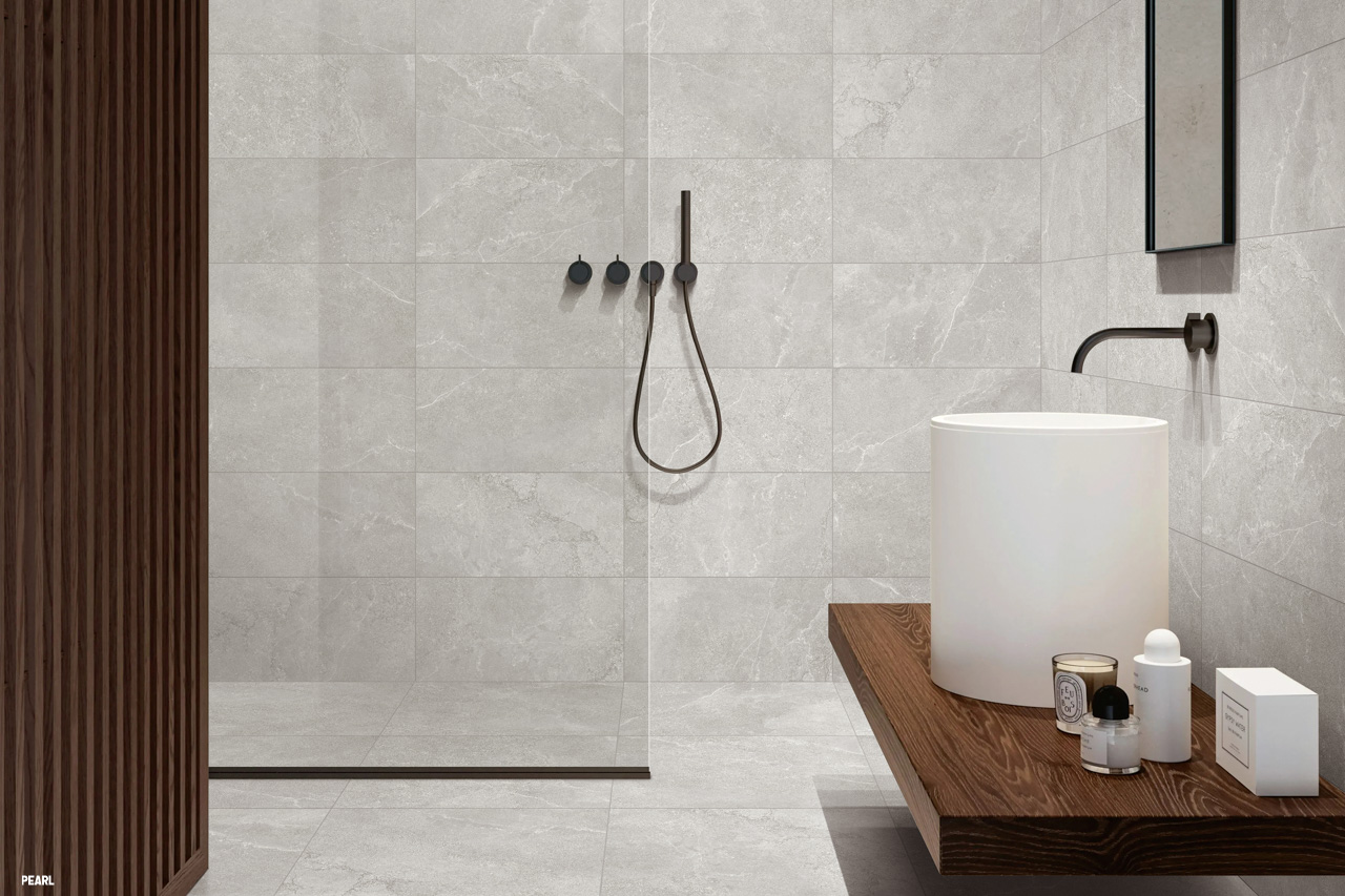 Hilton Stone Look Tile Pearl