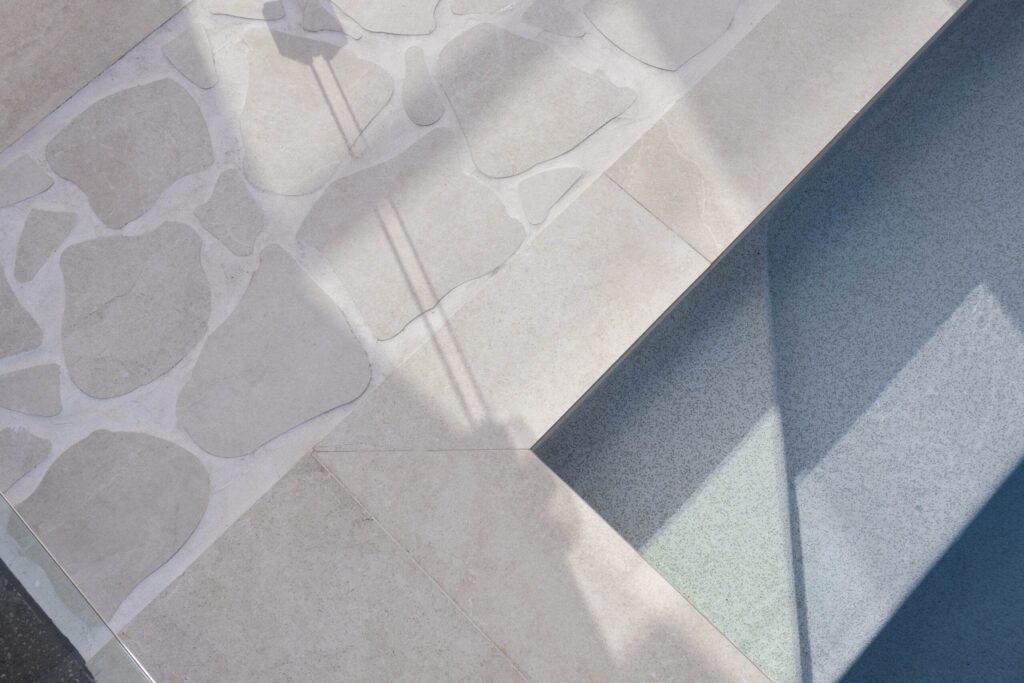 pool crazy pave tiles