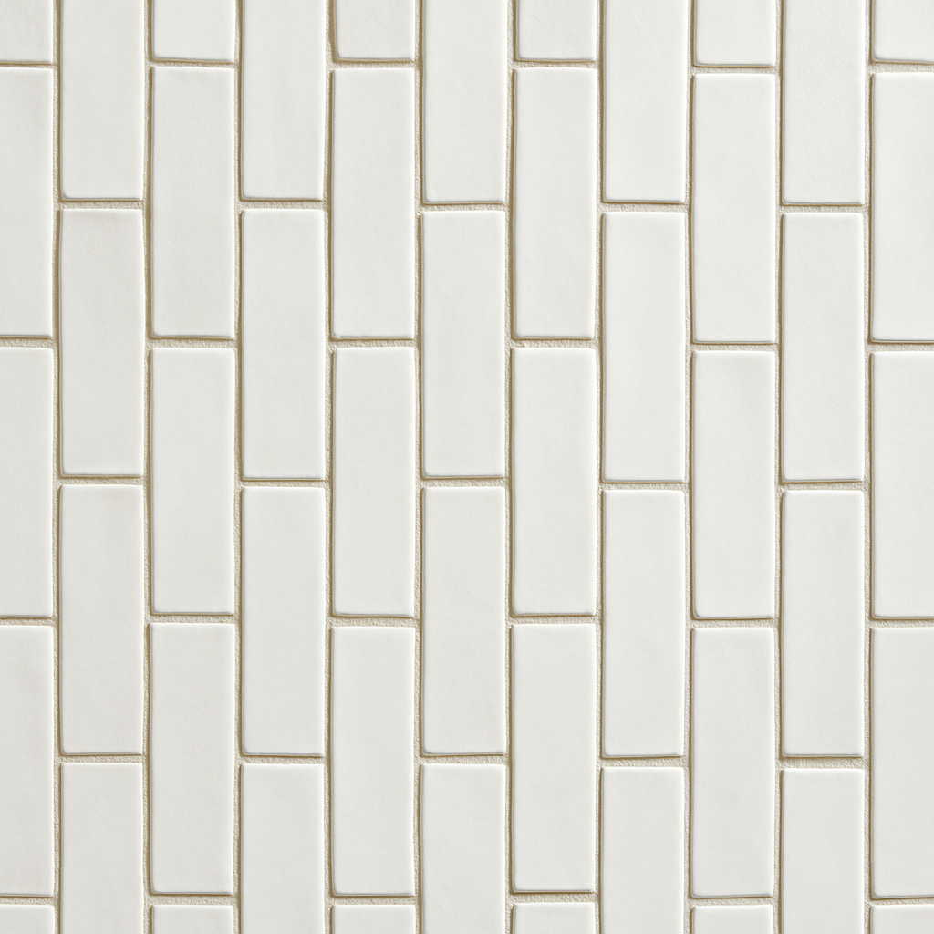 Offset Vertical Subway tiles