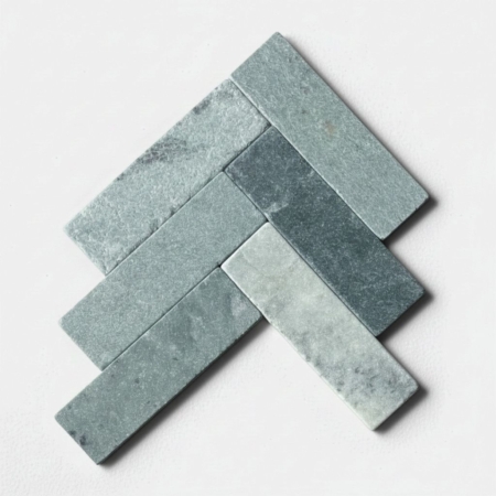 Bar Tumbled Peacock Green