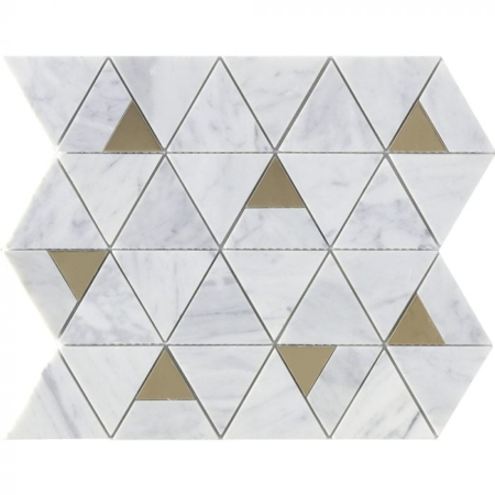 Brass Mix Pyramid Carrara