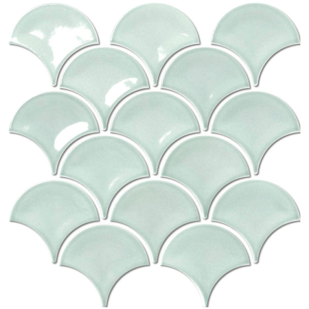 Fishscale Foam Light Green