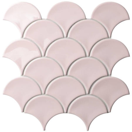 Fishscale Pastel Pink