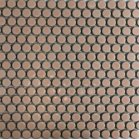 Penny Round 19mm Pink Gloss