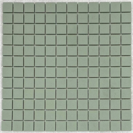Rakeen Unglazed Green Square 23mm