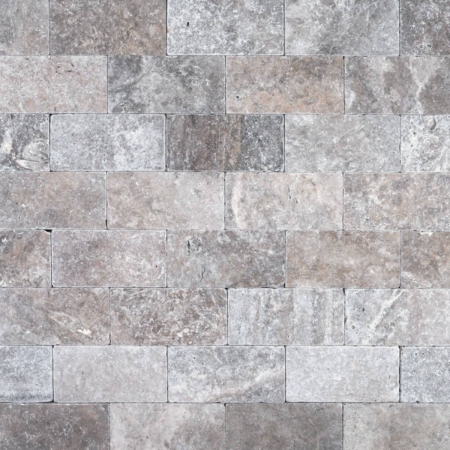Silver Travertine Subway