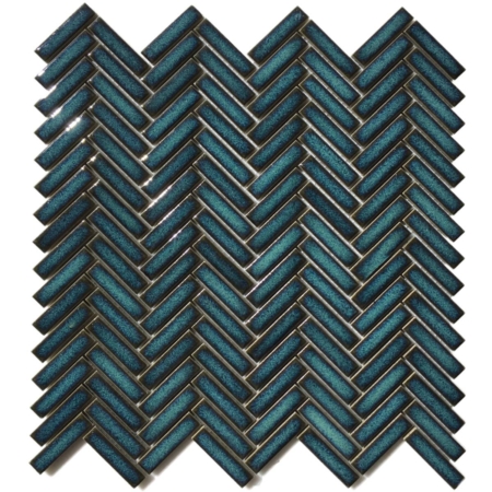 Vincent Herringbone Green