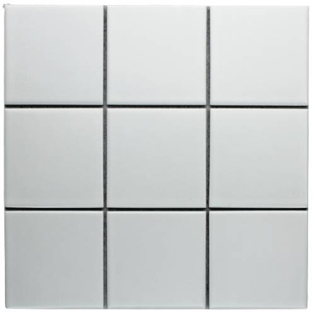 Square 97mm White