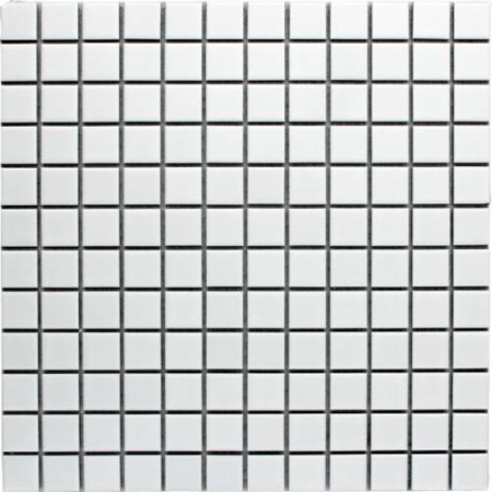 Square 23mm White