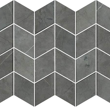 Zig Zag Chevron Pietra Grey