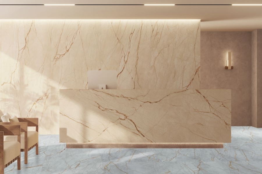 Canela Roma 3D Natural stone tiles