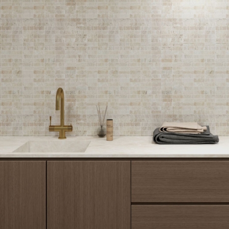 Vela Mosaic Travertine Classico