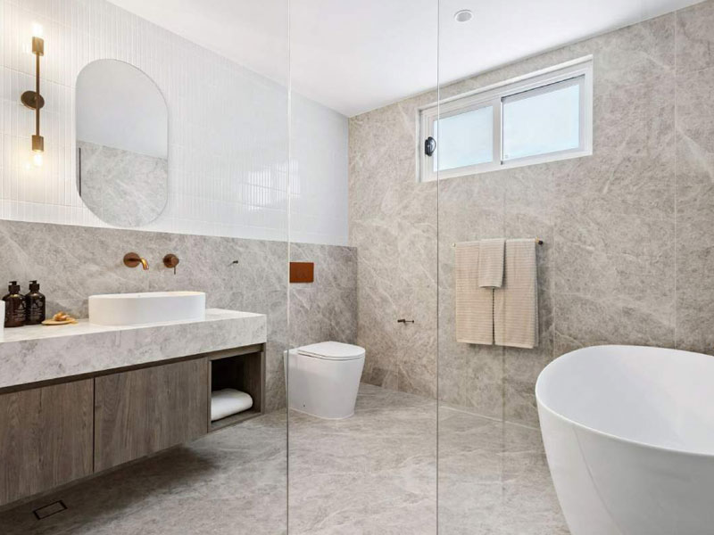 Grey Bathroom Tiles Design