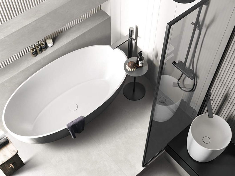 Grey Bathroom Tiles Design
