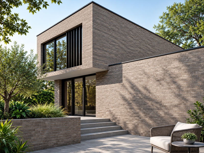 Modern Front Wall Tiles Design