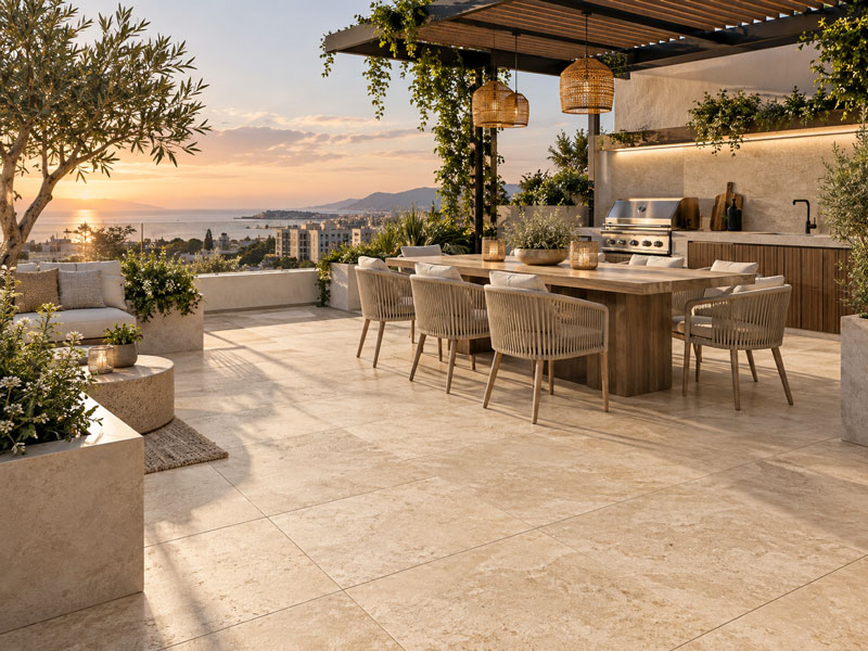 Rooftop Tiles Design
