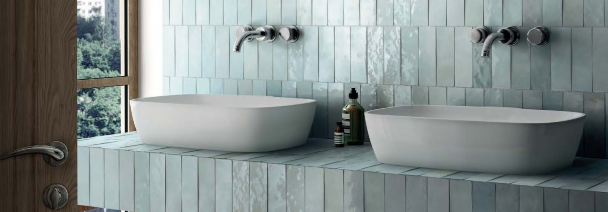 Blue Bathroom Tiles Design