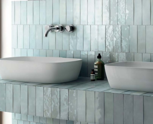 Blue Bathroom Tiles Design
