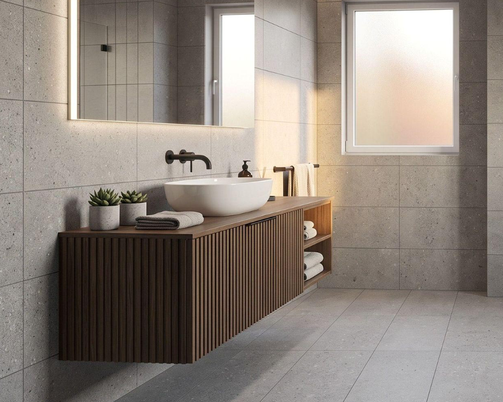 simple bathroom tiles design