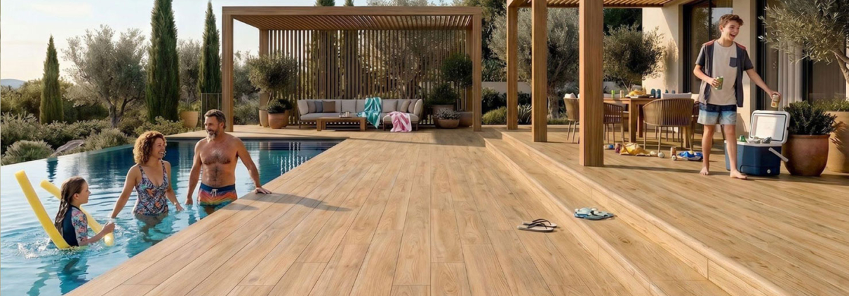 Wood Design Tiles for Floor