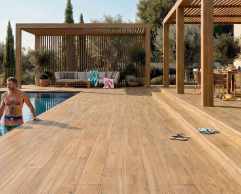 Wood Design Tiles for Floor
